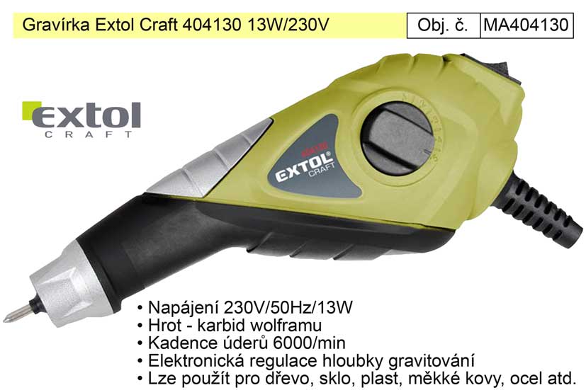 Gravrka Extol Craft 404130 napjen ze st 230V