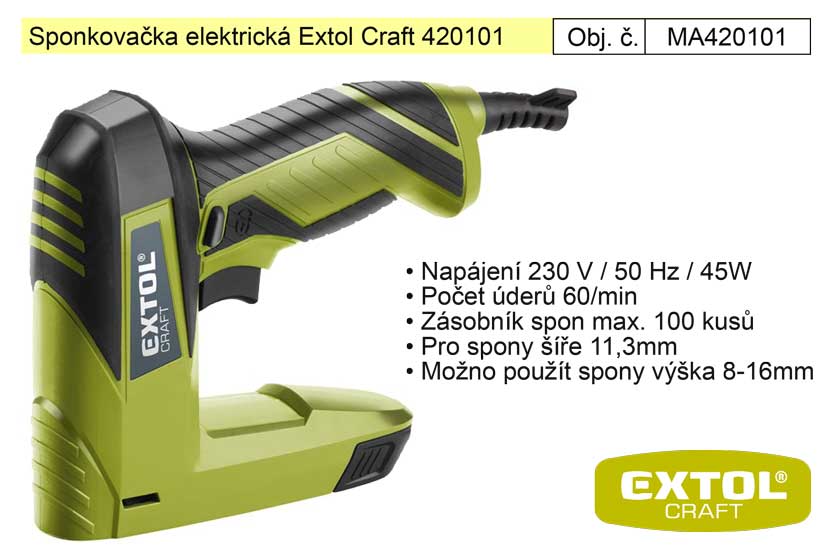 Sponkovaka elektrick Extol Craft 420101 45W
