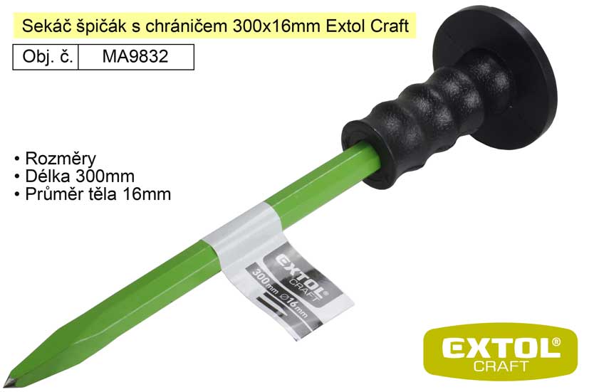 Sek pik s chrniem 300x16mm Extol Craft 9832