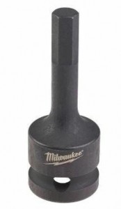 MILWAUKEE SHOCKWAVE ™ Gola ořech imbus 1/2" prodloužený H8 kovaný 4932478065