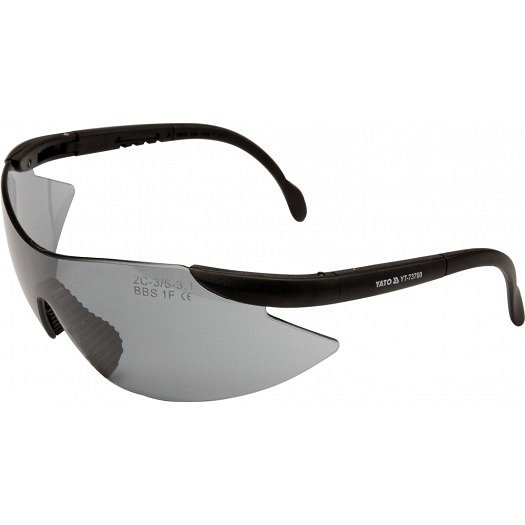 Ochranné brýle tmavé typ B532, EN 166:2001 F