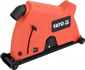 YATO Odsávací kryt na úhlovou brusku 230mm, na řezání a frézování, YT-82990