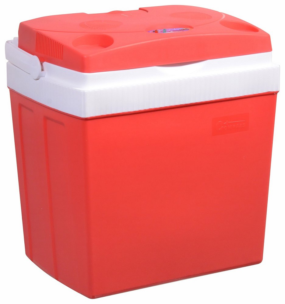 Chladící box  30litrů RED 220/12V displej s teplotou