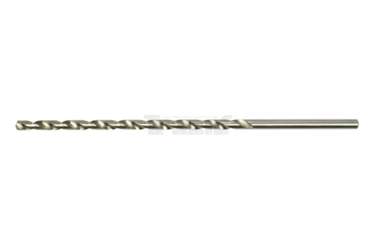 Vrták do kovu HSS, průměr 3,0 mm, délka 190 mm, prodloužený extra dlouhý 100-03505