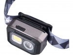 EXTOL LIGHT elovka 500lm, Dual Power - Li-ion nebo AAA, USB nabjen, s IR idlem