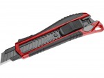 FORTUM Nůž ulamovací 18mm s kovovou výztuhou, Auto-lock