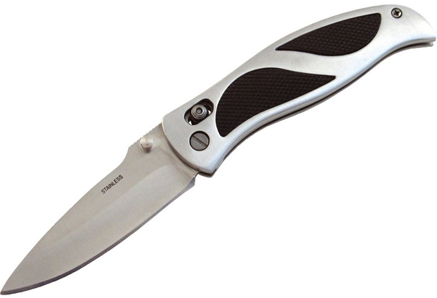 Nůž zavírací TOM nerezový s pojistkou délka 197mm