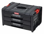 Kufr organizér zásuvkový Box QBRICK® System PRO Toolbox Drawer 3 Expert, 3 zásuvky