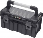 YATO Kufr na nad plastov box s organizrem 450x260x240mm YT-09183