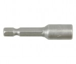 Klíč nástavec nástrčný magnetický 1/4" 6 x 48 mm CrV blistr