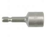 Klíč nástavec nástrčný magnetický 1/4" 12 x 48 mm CrV blistr